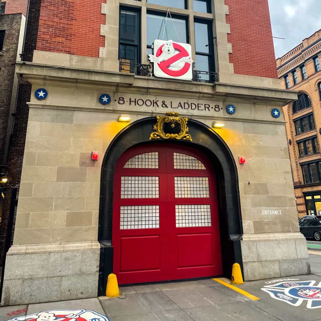 Ghostbusters Headquarters building in New York