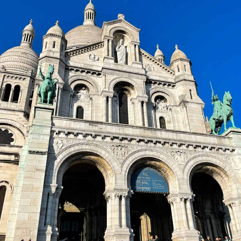 The Sacre Coeur in Paris
