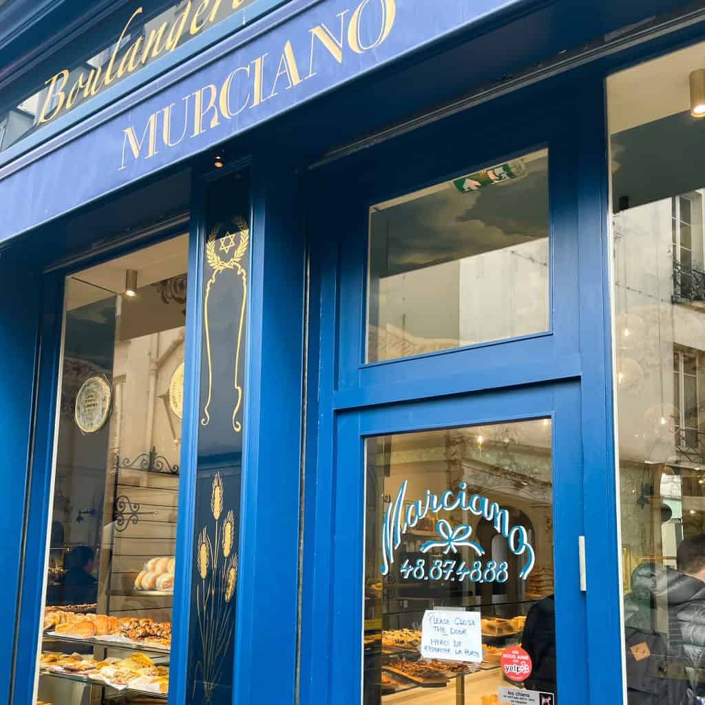 Jewish bakery in Le Marais district in Paris