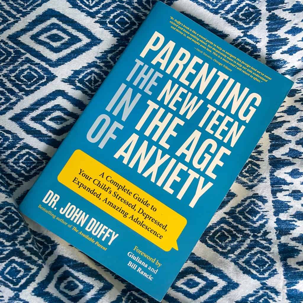 Book 'Parenting the new teen in the age of anxiety'