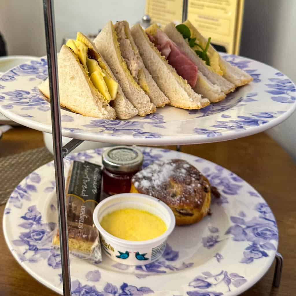 Afternoon tea in Derbyshire at Tilly's of Castleton