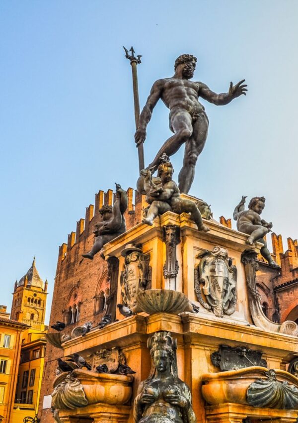 Neptune Fountain in Bologna